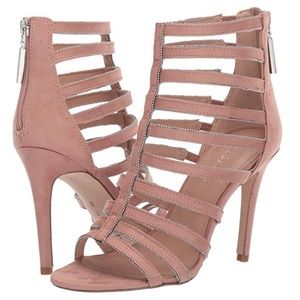 BCBGeneration Women's Jacqueline Caged Sandal Heel